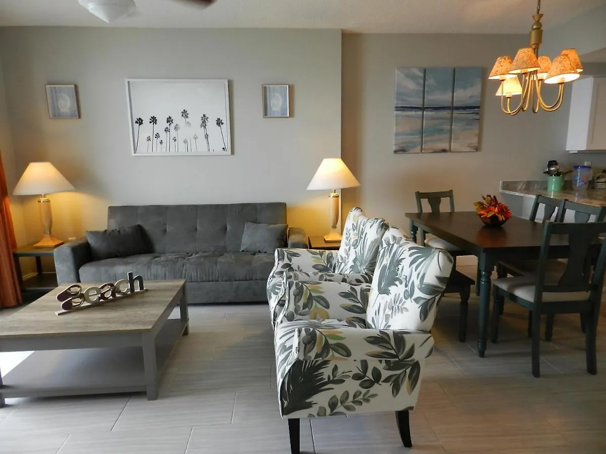 Apartment Vacation In Comfort And Luxury - 3 Bedroom Direct Oceanfront - Wyndham Ocean Walk Resort 2425 Daytona Beach