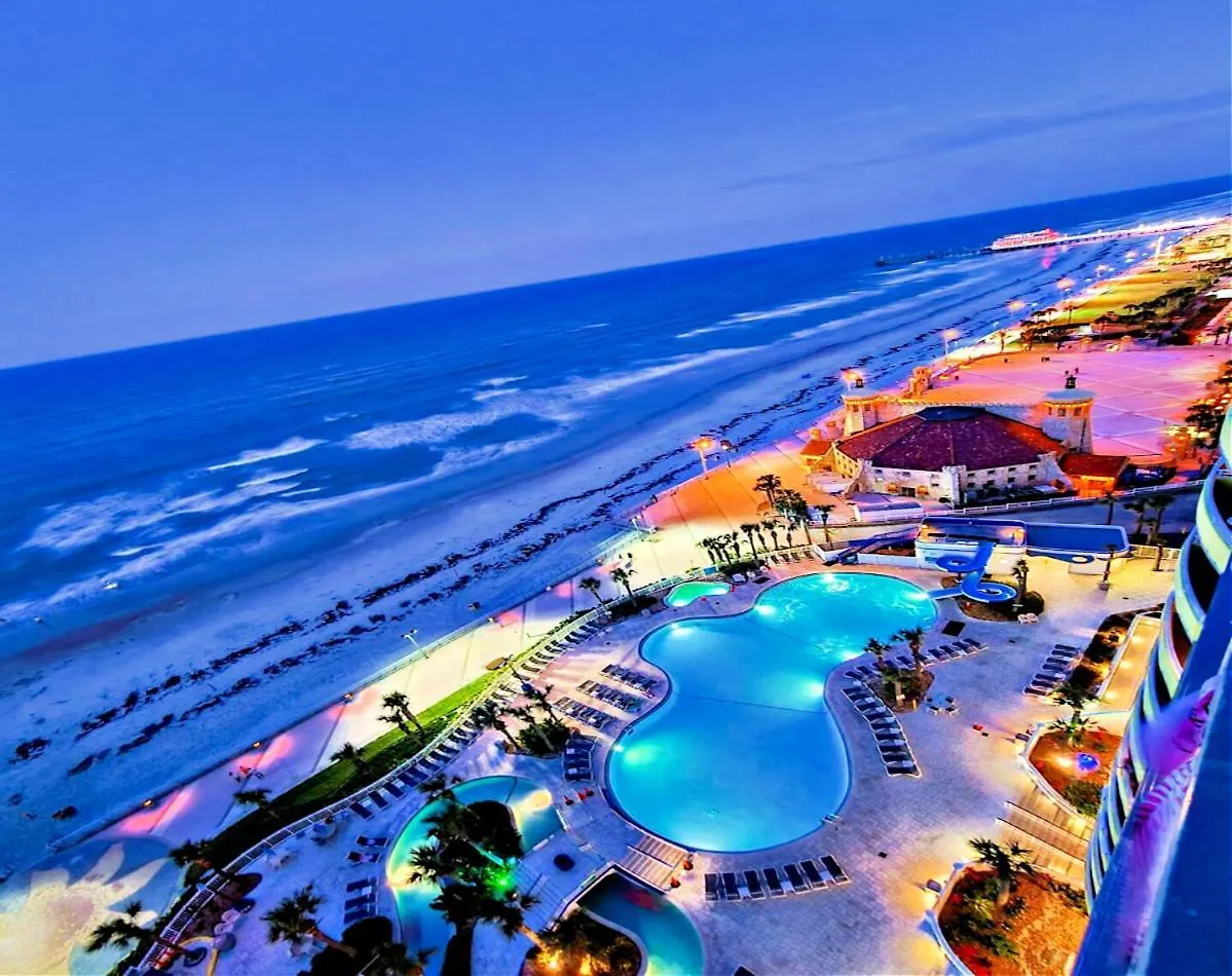 Vacation In Comfort And Luxury - 3 Bedroom Direct Oceanfront - Wyndham Ocean Walk Resort 2425 Daytona Beach 0*,  United States